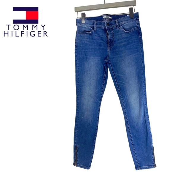 Tommy Hilfiger ankle zip  Jeggings - Picture 1 of 7
